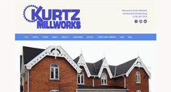 Desktop Screenshot of kurtzmillworks.com