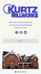 Mobile Screenshot of kurtzmillworks.com